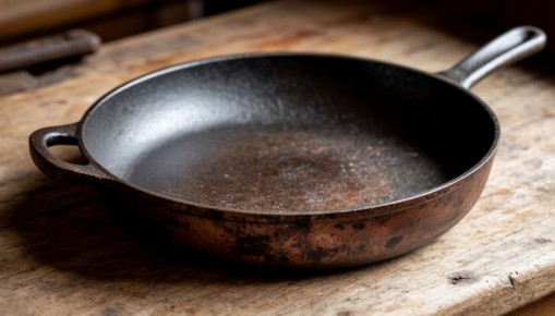 Как сделать старую сковороду незаменимым помощником на кухне