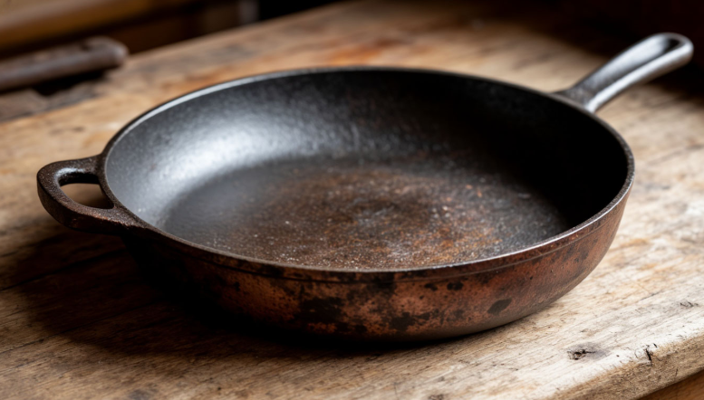 Как сделать старую сковороду незаменимым помощником на кухне