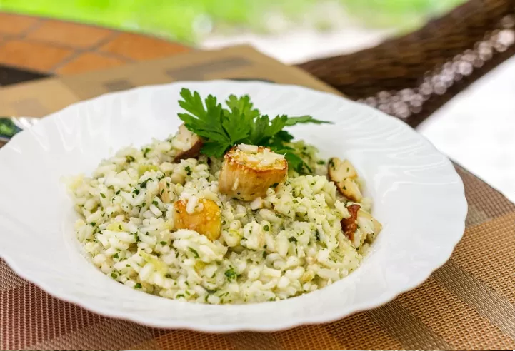 Ризотто с белыми грибами: кулинарное наслаждение