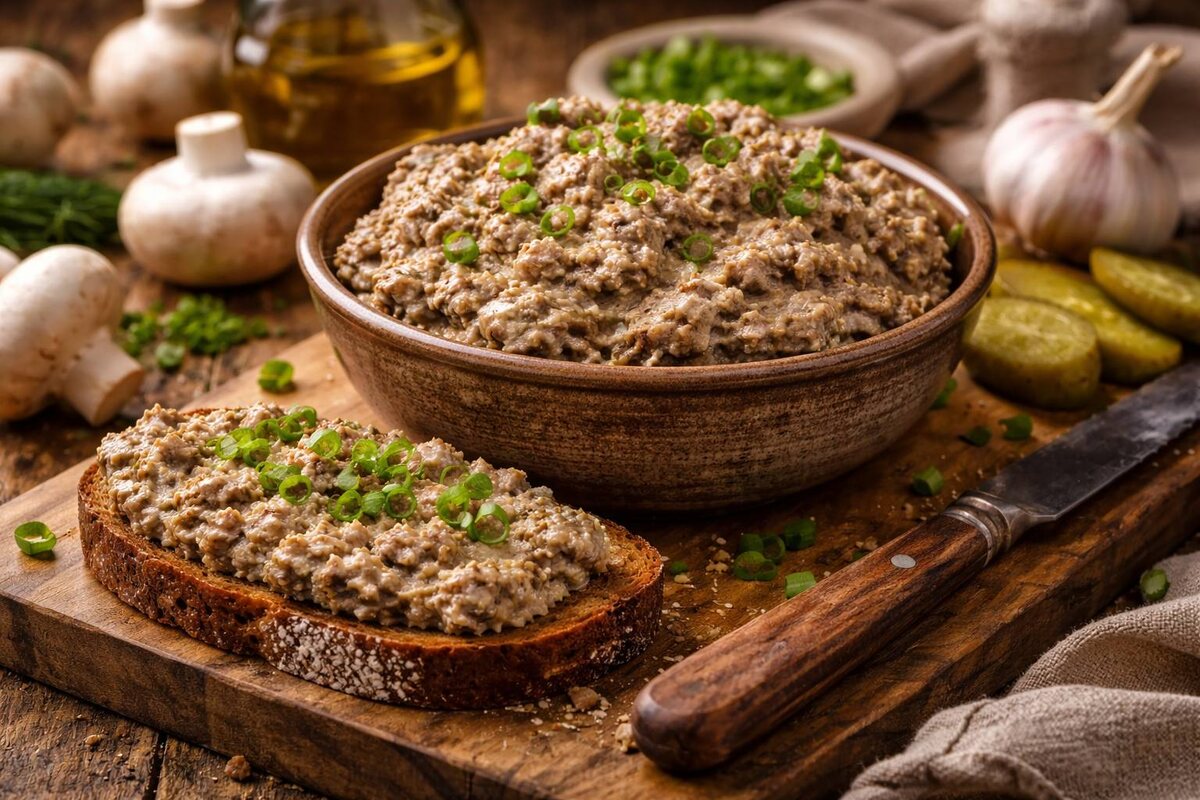 Грибная икра: удивительное решение для легкого ужина