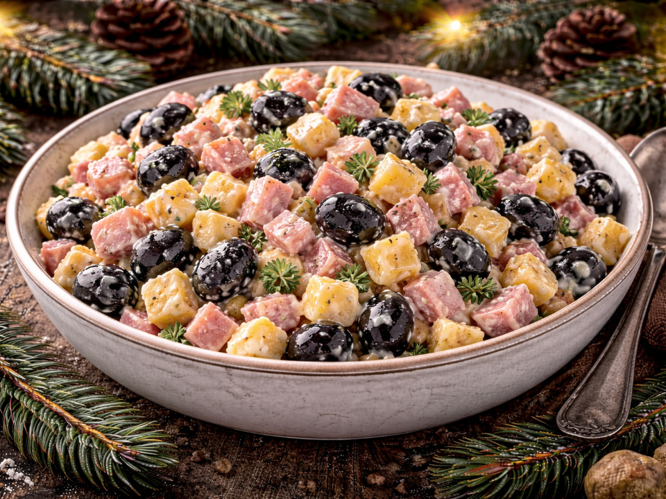 Салат с бужениной и сыром за пять минут: идеальное решение для быстрого ужина