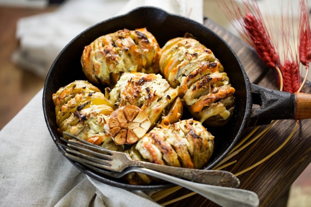 Невероятно вкусный фаршированный картофель, который украсит любой праздник