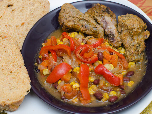 Согревающее рагу по-мексикански для холодных вечеров