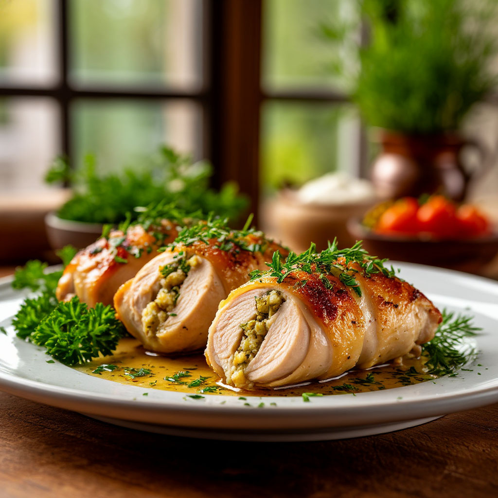 Как легко приготовить аппетитные рулетики из куриной грудки