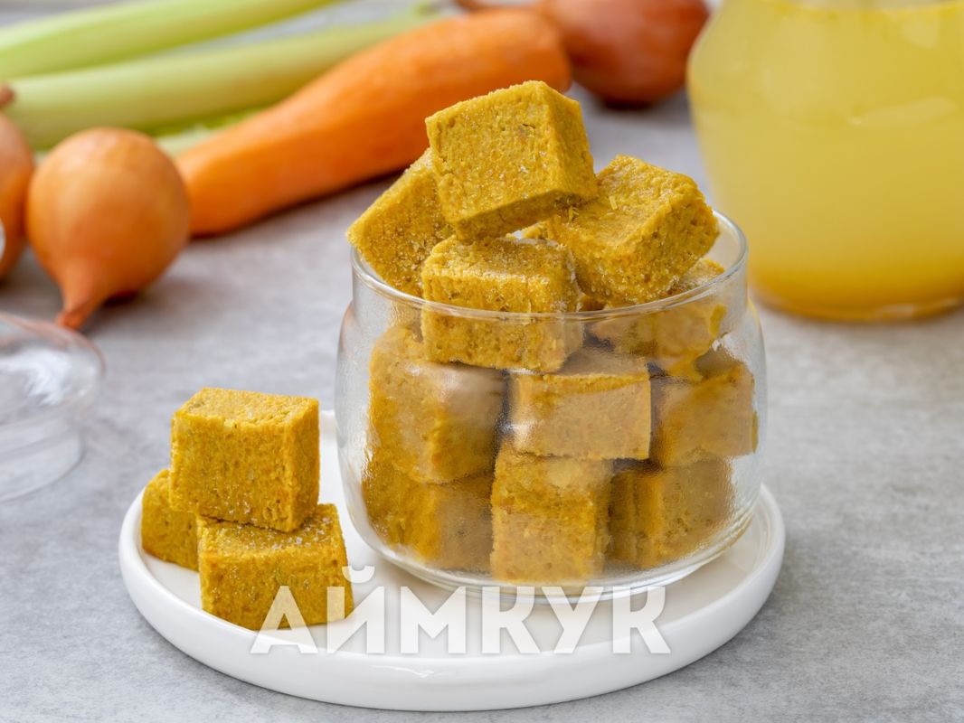 Натуральные бульонные кубики: как приготовить их самостоятельно