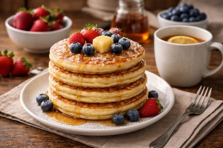 Нежные панкейки на сметане: быстрый и простой подход к семейному завтраку