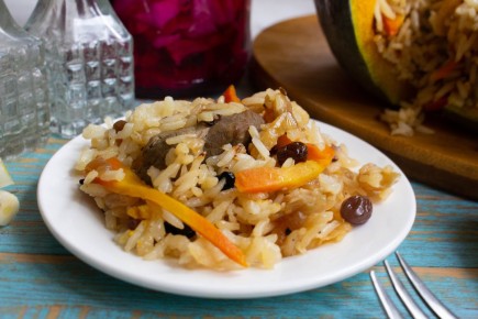 Плов в тыкве: кулинарная находка от азербайджанских мастеров