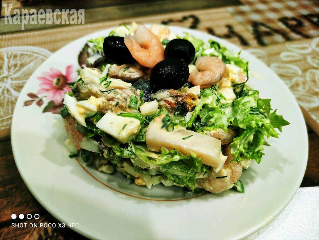 Непревзойденный морской салат: вкус, польза и простота приготовления