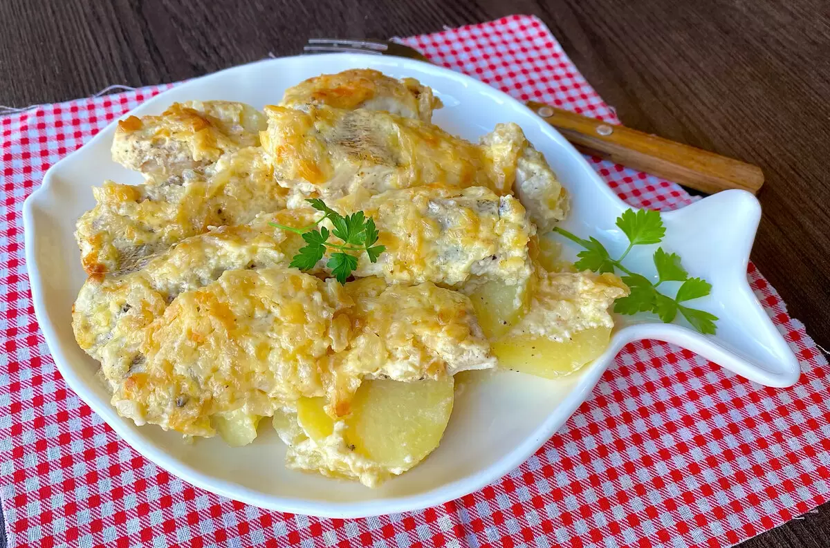 Легкий рецепт рыбной запеканки для повседневного ужина