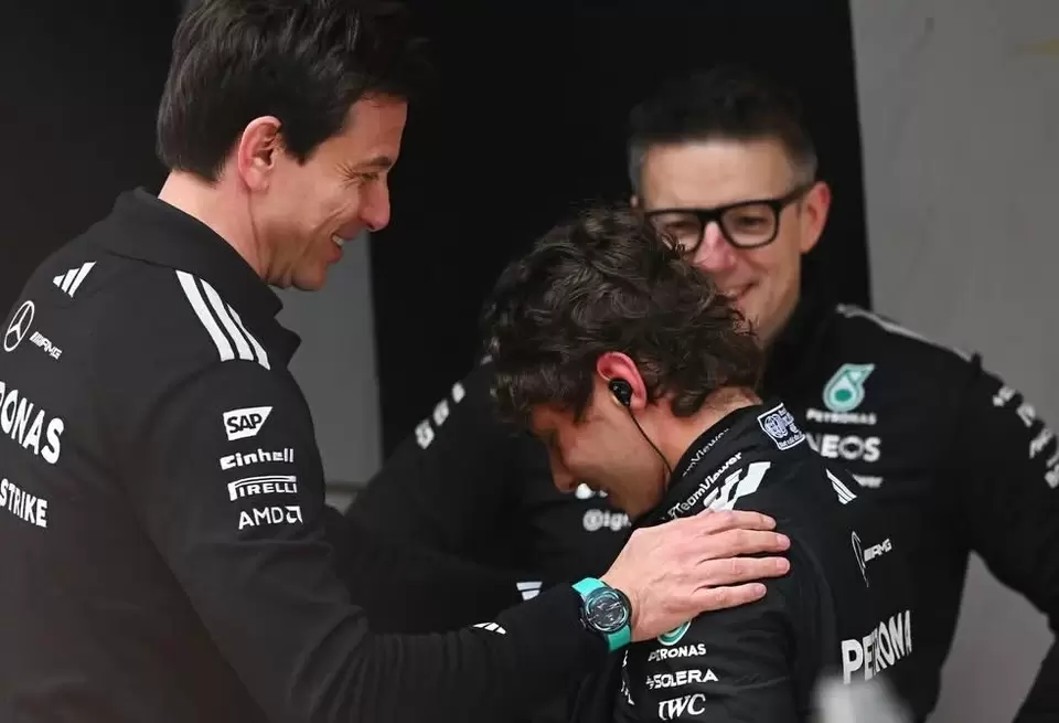 Тото Вольф делится эмоциями после исторического подиума в Китае