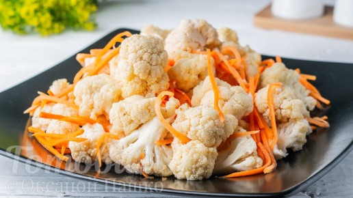 Непревзойденная закуска: как приготовить маринованную цветную капусту по-корейски