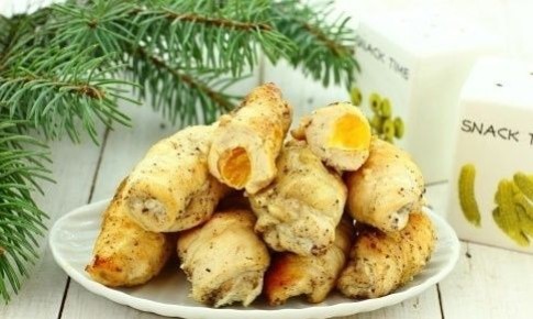 Кулинарный эксперимент: Сочные куриные рулетики с мандаринами