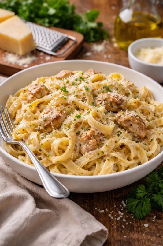 Как добиться идеального вкуса фетучини: шаги к шедевру